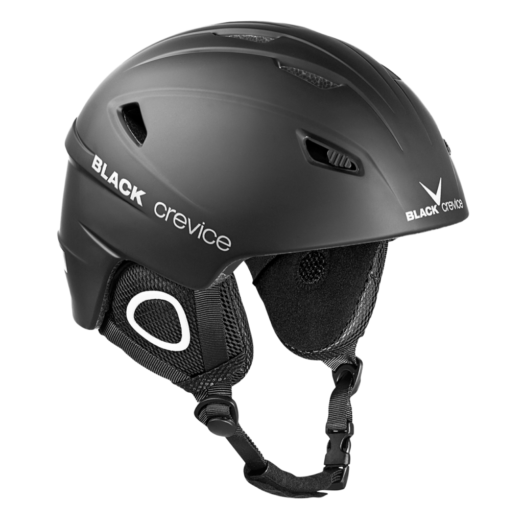 Black Crevice Skihelm